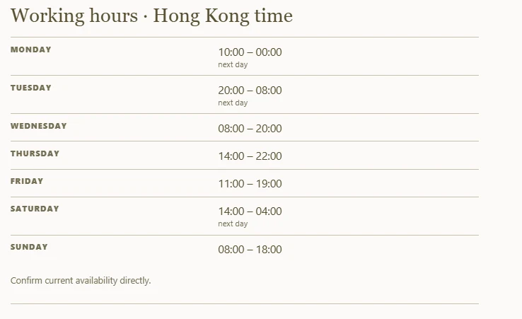 What an escort hour includes